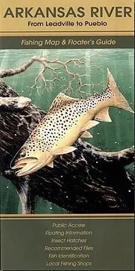Arkansas River Angler’s Map – Comprehensive Fishing Navigation Guide with Habitat Notes