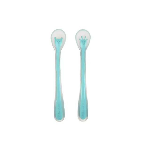 Bebeconfort Dual-Pack Soft Silicone Feeding Spoons