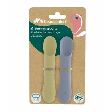 BebeConfort Happy Plastic Cutlery Set for Kids 12 Months+