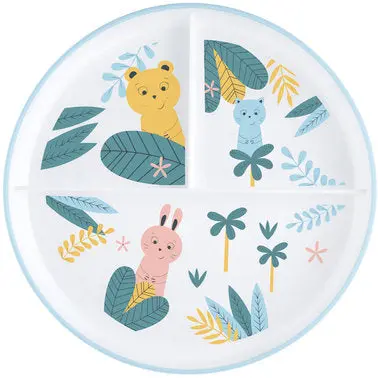 Bebeconfort Little Buddies Compartmentalized Training Plate
