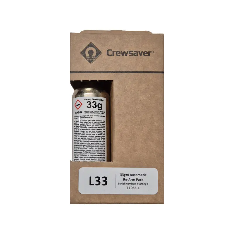Crewsaver 33g Automatic Inflatable Lifejacket Re-Arm Kit