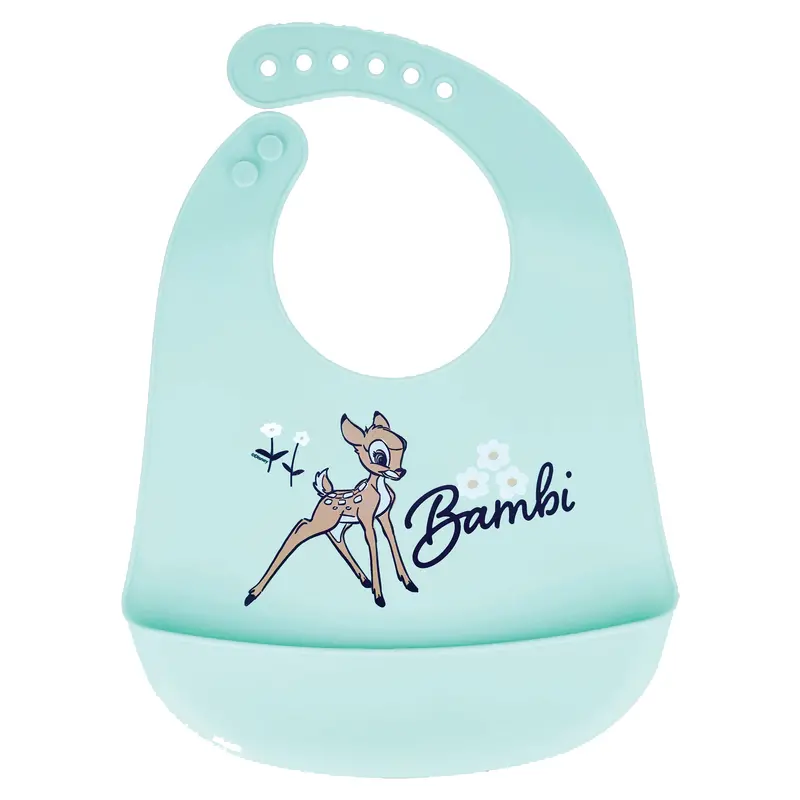 Disney Stor Toddler Silicone Feeding Bib