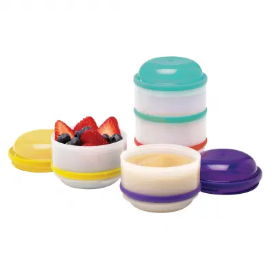 Dr. Brown’s Portable Snack & Dip Cups – 4-Count Set
