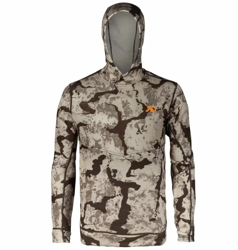 First Lite Kiln Fleece Hooded Jacket for Cold Weather
