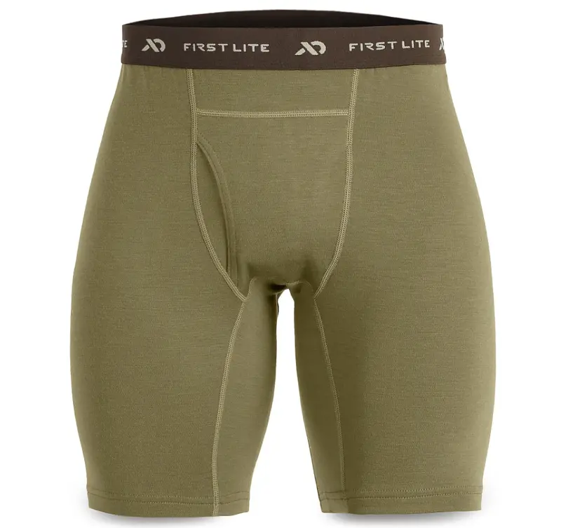 First Lite Wick Performance Boxer Briefs – Long Inseam