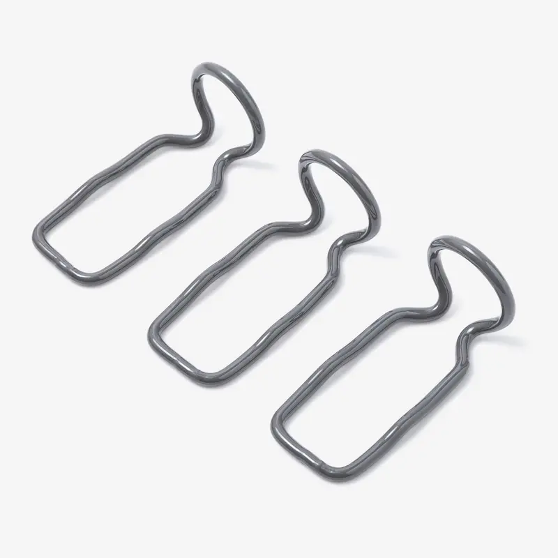 Funsicle Adjustable Belt Clip for Activity Pools – 3-Pack (33–42″ Height, Cool Gray)