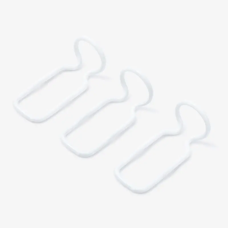 Funsicle Adjustable Belt Clip for Activity Pools – 3-Pack (33–42″ Height, White)