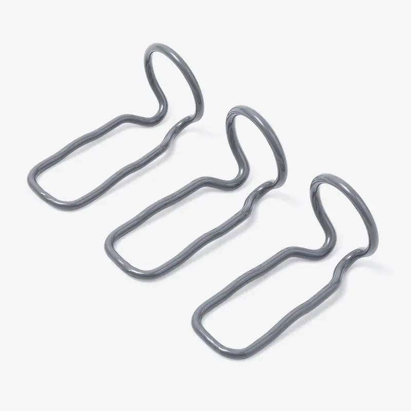 Funsicle Tall-Height Belt Clip for Activity Pools – 3-Pack (48″ and Up, Cool Gray)