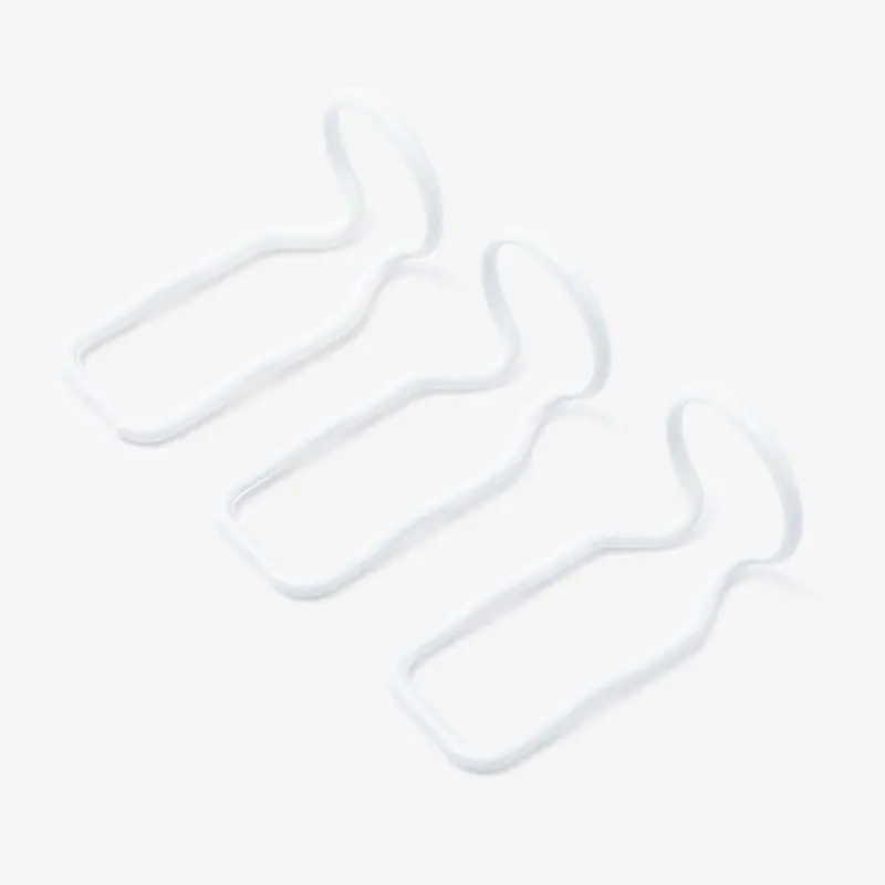 Funsicle Tall-Height Belt Clip for Activity Pools – 3-Pack (48″ and Up, White)