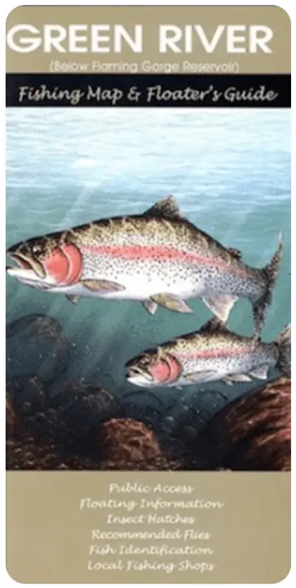 Green River Fishing Atlas – Expert-Designed Map Highlighting Prime Runs, Riffles, and Structure