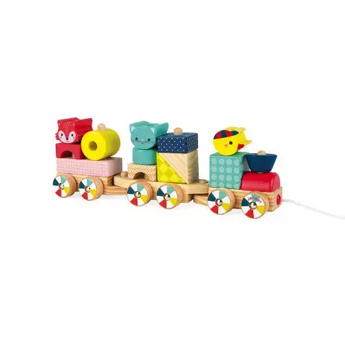 Janod Baby Forest Wooden Train Set