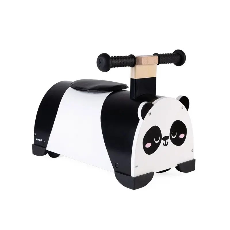 Janod Panda-Themed Ride-On Toy