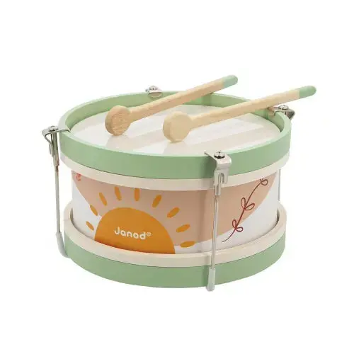 Janod Sunshine-Design Beginner Drum Set for Kids