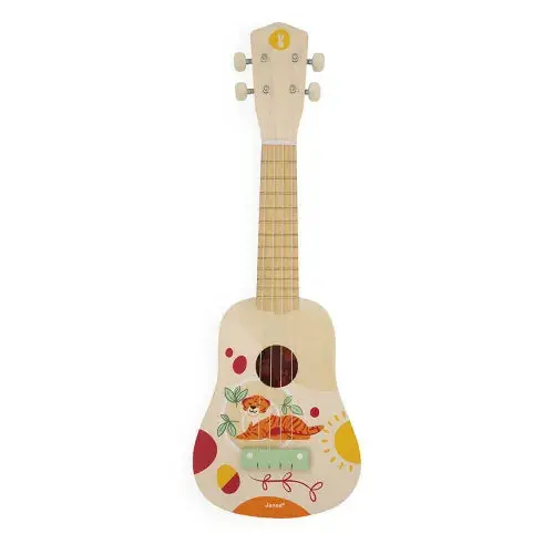 Janod Ukulele Toy – Sunshine Yellow Design