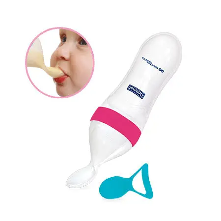 Optimal Silicone Squeeze Feeder for Mess-Free Feeding
