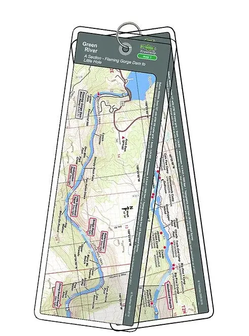 Troutmap Green River Fishing Guide – Utah River Map Edition