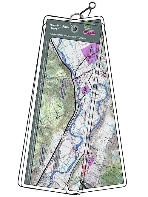 Troutmap Roaring Fork River Guide – Colorado Fly Fishing Map