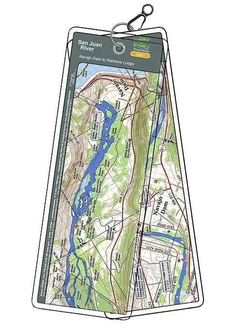 Troutmap San Juan River Guide – New Mexico Fly Fishing Map