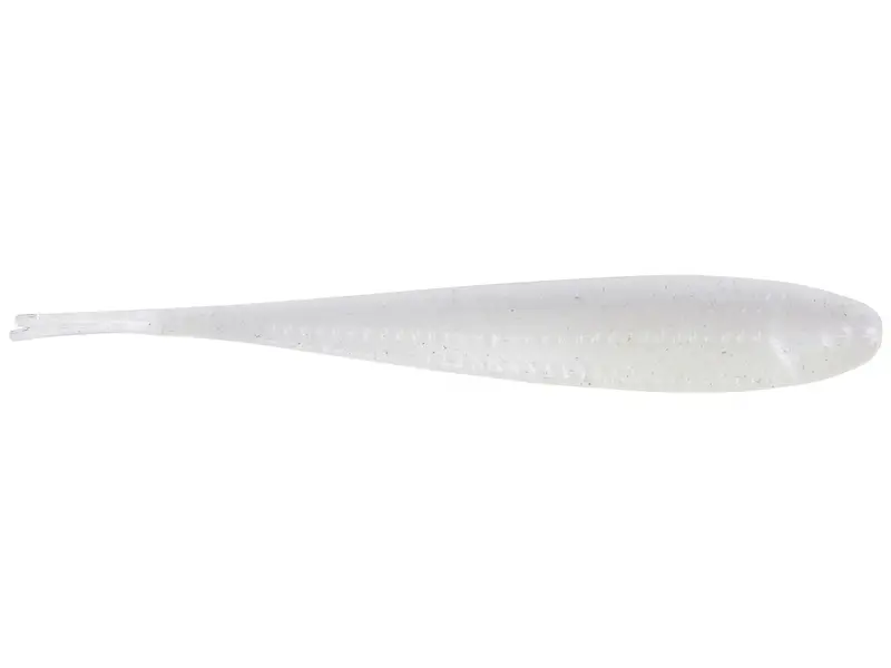 YUM FF Sonar Minnow Soft Swim Bait – 4 in Clear Shad (8-Pack)